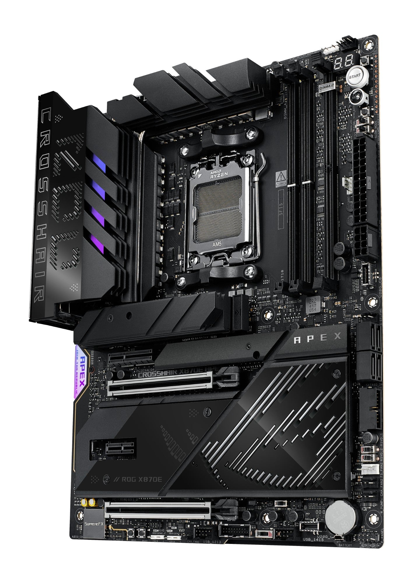 ASUS ROG CROSSHAIR X870E APEX AMD X870E Socket AM5 ATX Motherboard