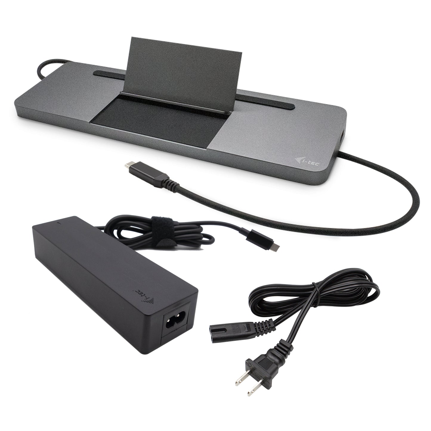 i-tec Metal SB-C Ergonomic USB-C Docking Station 85W