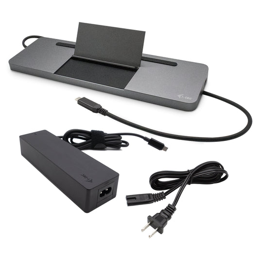 i-tec Metal SB-C Ergonomic USB-C Docking Station 85W