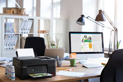 Canon PIXMA G4570 Wireless Colour All-in-one Refillable MegaTank Inkjet Printer