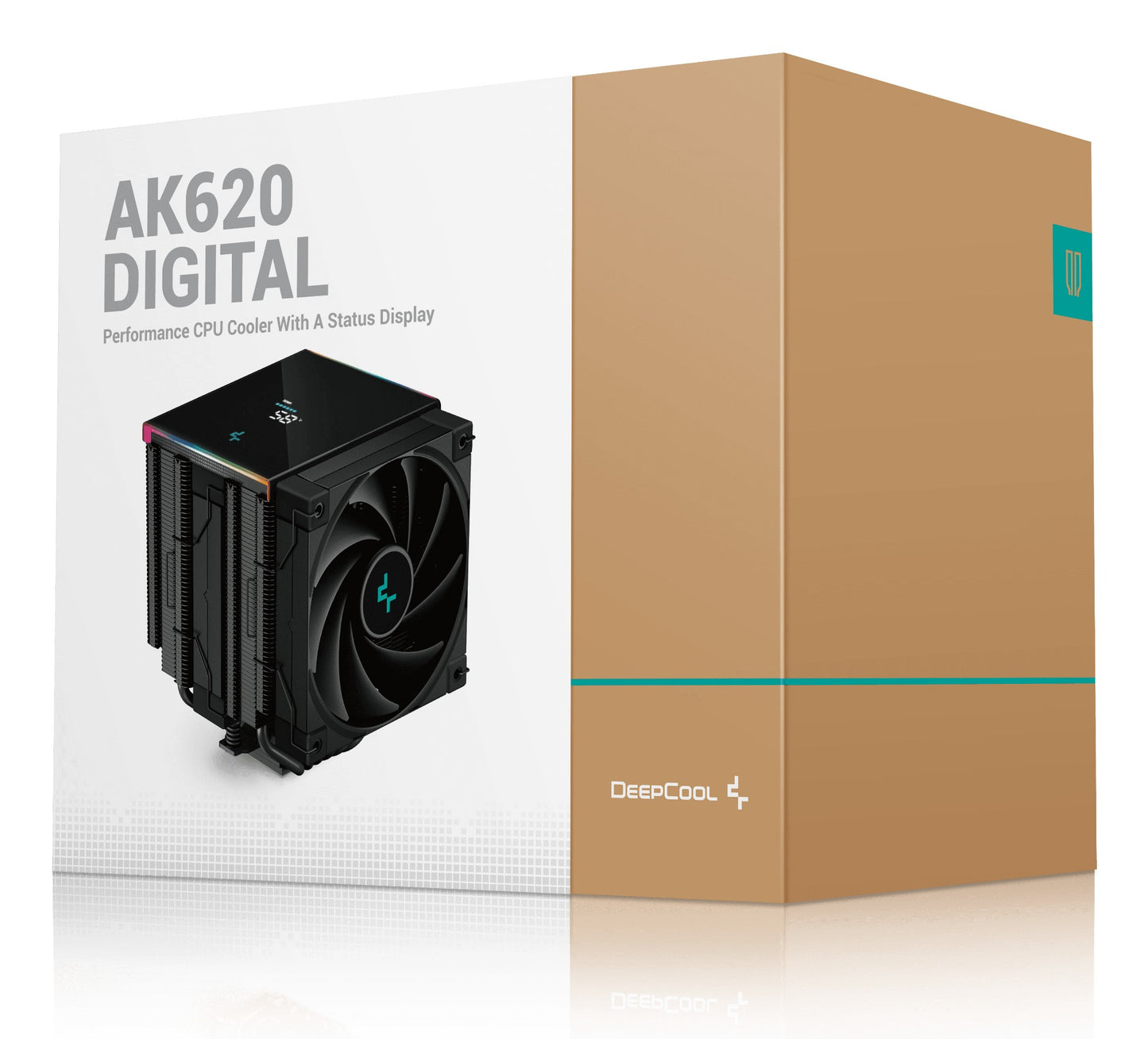 DeepCool AK620 DIGITAL Processor Air cooler 12 cm Black 1 pc(s) Cooling