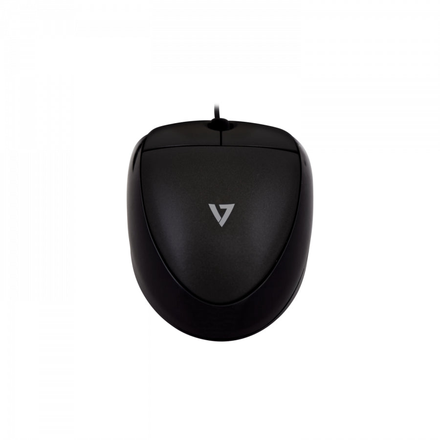 V7 MV3000010 Wired Mouse (Black)