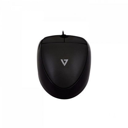 V7 MV3000010 Wired Mouse (Black)