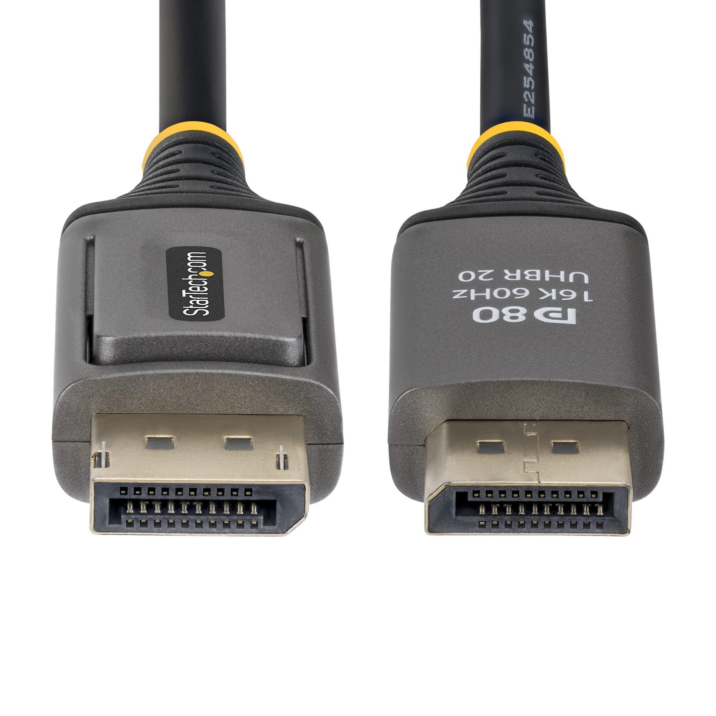 StarTech.com 2m DisplayPort 2.1 Cable, VESA Certified DP80 DisplayPort Cable