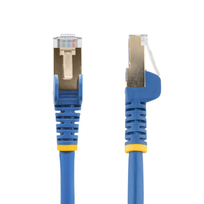 StarTech.com 5m CAT6a Ethernet Cable - 10 Gigabit Shielded Snagless RJ45 100W PoE (Blue)