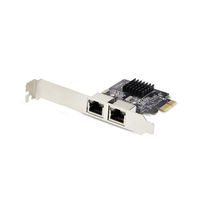 StarTech.com 2-Port Gigabit PCIe Network Adapter Card, 10/100/1000Mbps PCI Express