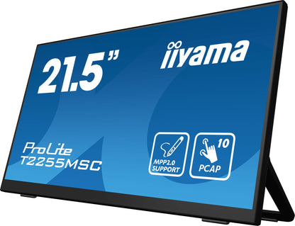 iiyama ProLite T2255MSC-B1 21.5" Full HD IPS Touch Monitor