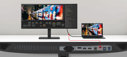 LG 34BA75QE 34" UWQHD IPS Curved Monitor