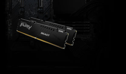Kingston Technology FURY Beast 16GB DDR5 5200MT/s CL40 Desktop RAM (0BBK216)