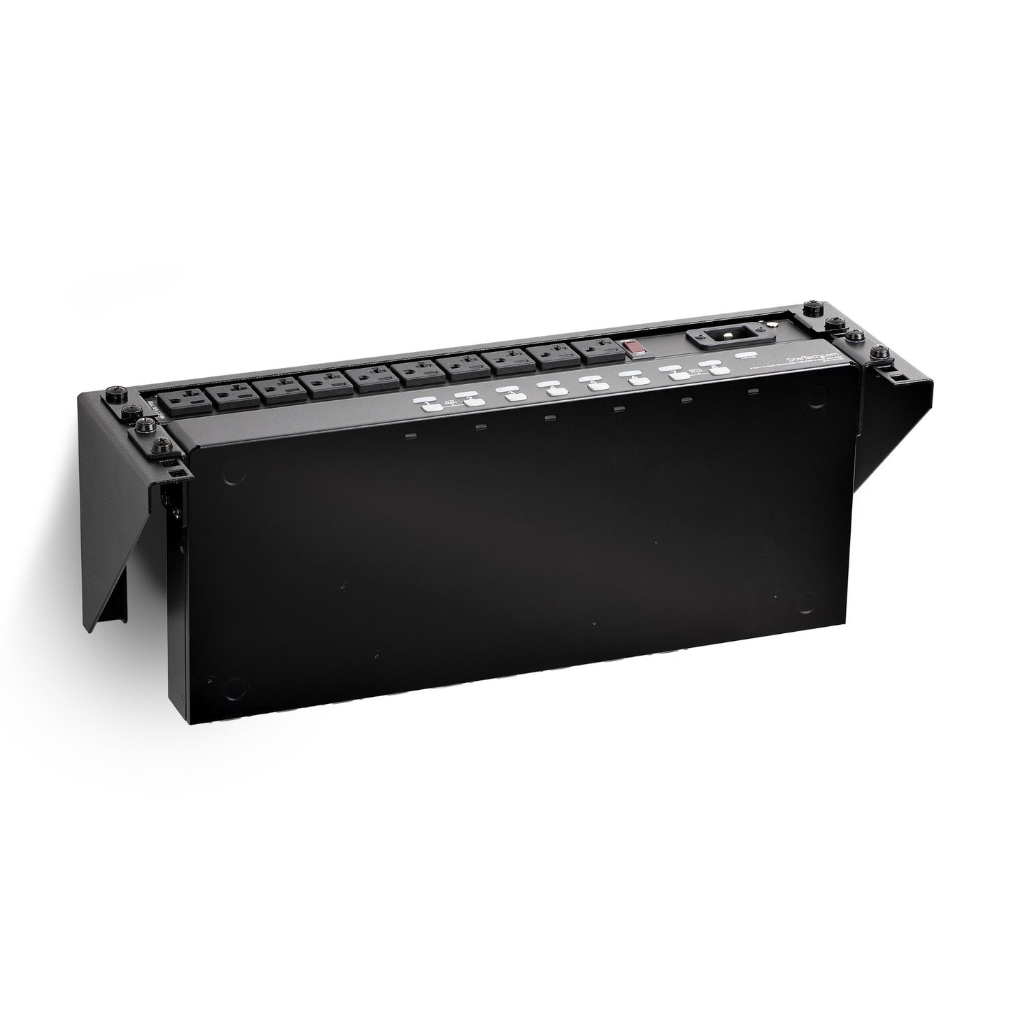 StarTech.com 3U 19” Wall Mount Vertical Rack Bracket, Wall Mount Patch Panel Bracket