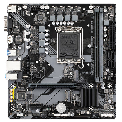 Gigabyte B760M H DDR4 Motherboard - Supports Intel Core 14th Gen CPUs, 6+1+1 Phases