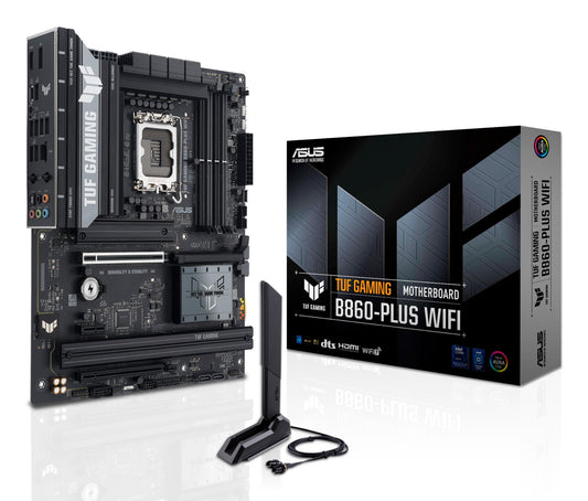 ASUS TUF GAMING B860-PLUS WIFI Intel B860 LGA 1851 (Socket V1) ATX Motherboard
