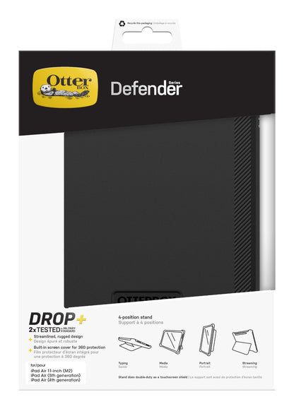 OtterBox Defender Series for Apple iPad Air 11" (M3/M2/5th/4th gen), black Laptop Bag