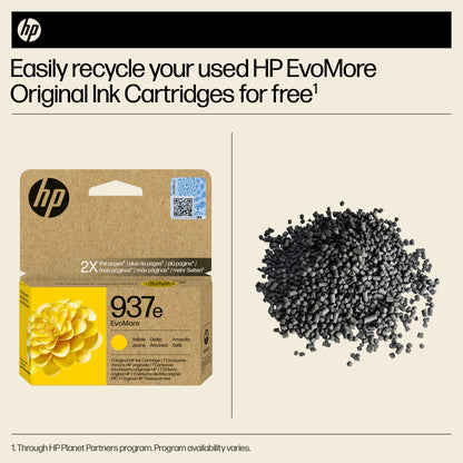 HP 4S6W8NE/937E Yellow Ink Cartridge (1.65K pages)