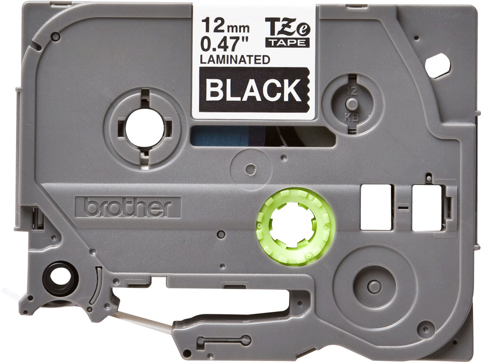 Brother TZE-335 DirectLabel white on black Laminat 12mm x 8m for Brother P-Touch TZ Labels