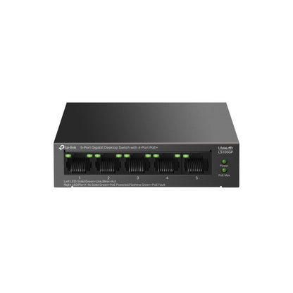TP-LINK LiteWave 5-Port Gigabit Desktop Switch with 4-Port PoE+