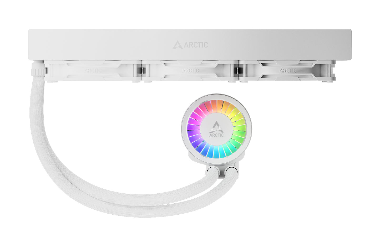 ARCTIC Liquid Freezer III Pro 360 A-RGB (White) - Multi Compatible All-in-One CPU Cooling