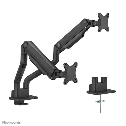Neomounts DS70S-950BL2 Monitor arm 17-35" - gas spring - Topfix - 180°-stop