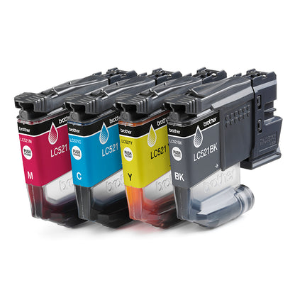 Brother LC-521VAL Ink Cartridge (500 pages, Brother DCP-J 1260)