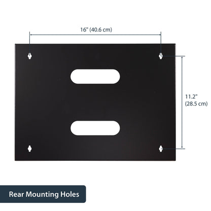 StarTech.com 8U Wall Mount Network Rack - 14 Inch Deep (Low Profile) - 19" Patch