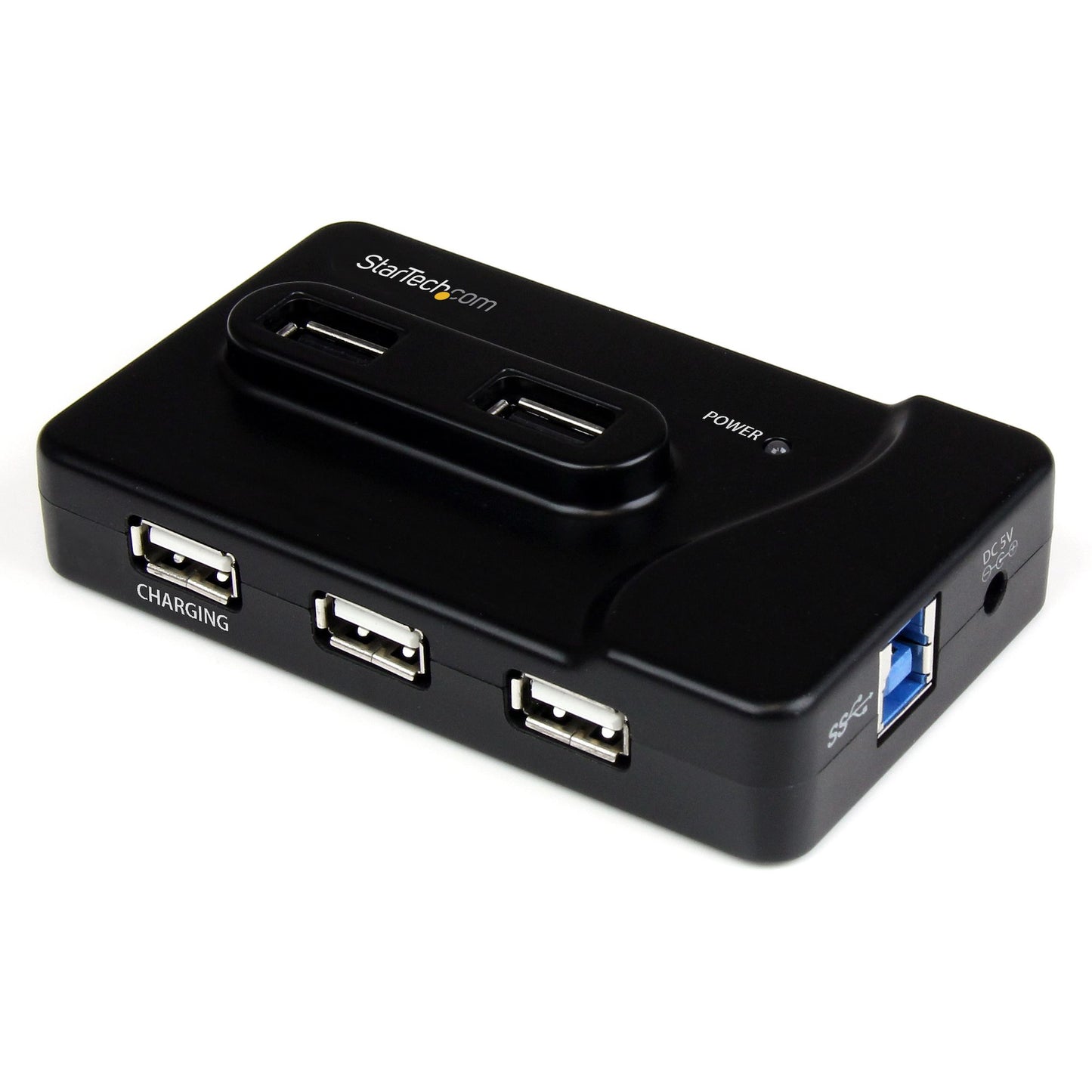 StarTech.com 6 Port USB 3.0 / USB 2.0 Combo Hub with 2A Charging Port – 2x USB 3.0 &