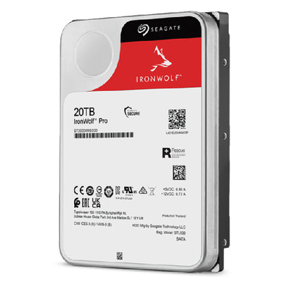 Seagate IronWolf Pro 20TB 3.5" 7200 RPM NAS HDD