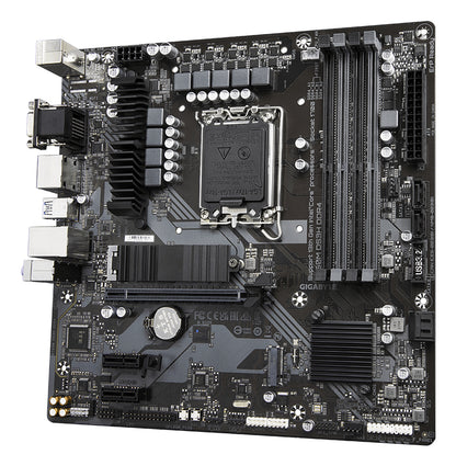 Gigabyte B760M DS3H DDR4 Motherboard - Supports Intel Core 14th Gen CPUs, 6+2+1