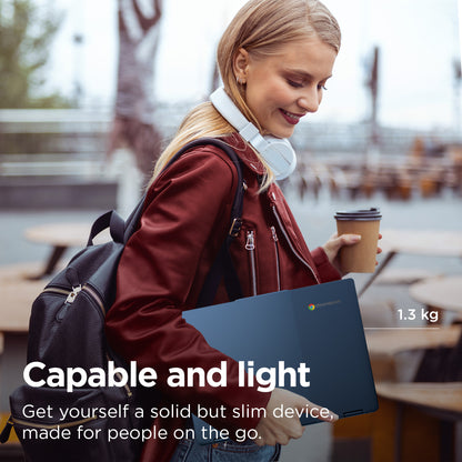 Lenovo IdeaPad Slim 3 Chrome 14M868 MediaTek Kompanio 520 14" MediaTek Kompanio 520 4GB 128GB eMMC SSD Laptop