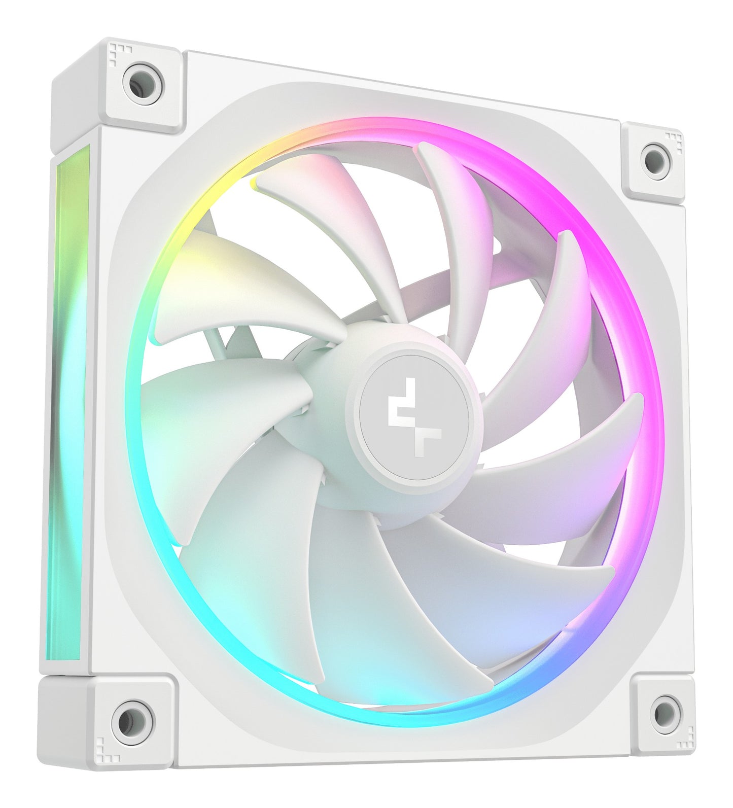DeepCool FL12 WH-3 in 1 Computer case Fan 12 cm White 3 pc(s) Cooling