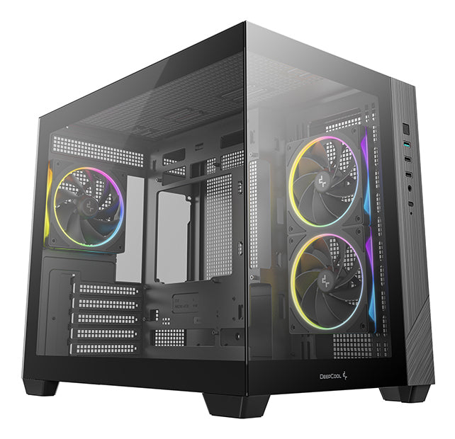 DeepCool CG330 3F Tower Black PC Case