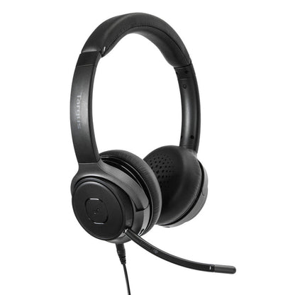 Targus AEH104GL headphones/headset Wired & Wireless Head-band Calls/Music USB Type-C