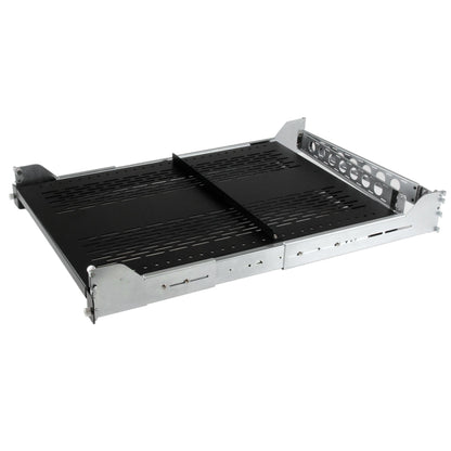 StarTech.com 2U Vented Sliding Server Rack Shelf w/ Cable Management Arm - 27.6 to