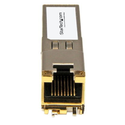 StarTech.com Arista Networks SFP-1G-T Compatible SFP Module - 1000BASE-T - SFP to RJ45 Cat6/Cat5e - 1GE Gigabit Ethernet SFP - RJ-45 100m Networking