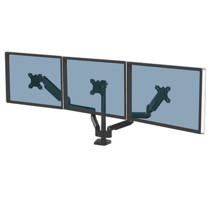 Fellowes Platinum Series Triple Monitor Arm - Monitor Mount for Three 7KG 27 Inch
