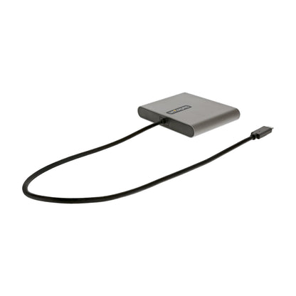 StarTech.com USB C to Quad HDMI Adapter, USB-C to 4x HDMI Monitor Converter for Hub