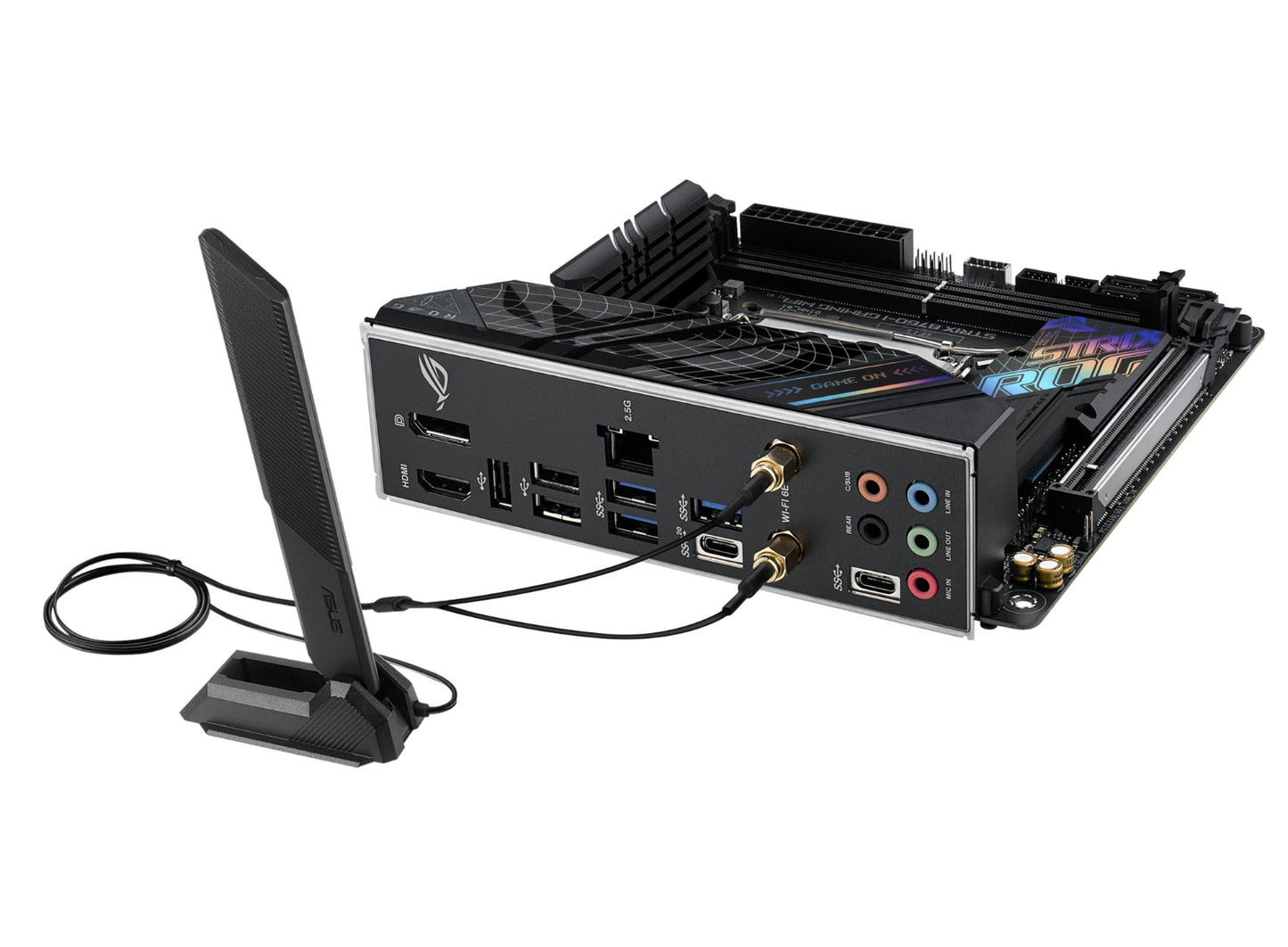ASUS ROG STRIX B760-I GAMING WIFI Intel B760 LGA 1700 mini ITX Motherboard