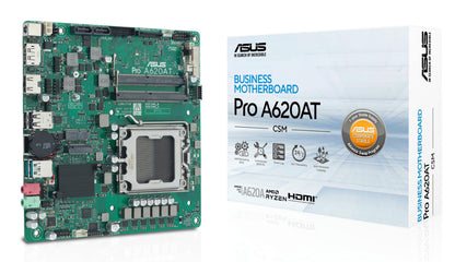 ASUS Pro A620AT-CSM AMD A620A Socket AM5 Thin Mini ITX Motherboard