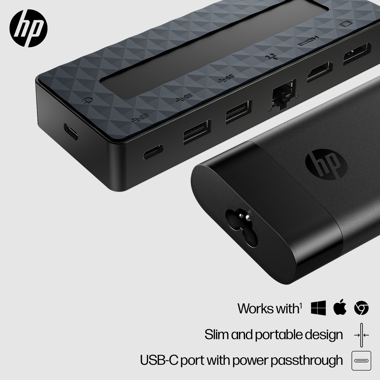 HP Universal Hub and USB-C Docking Station