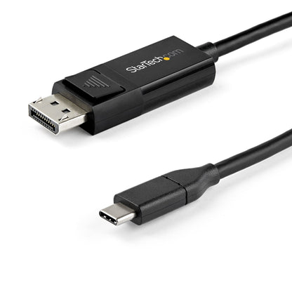 StarTech.com 6.6ft (2m) USB C to DisplayPort 1.4 Cable 8K 60Hz/4K - Bidirectional DP