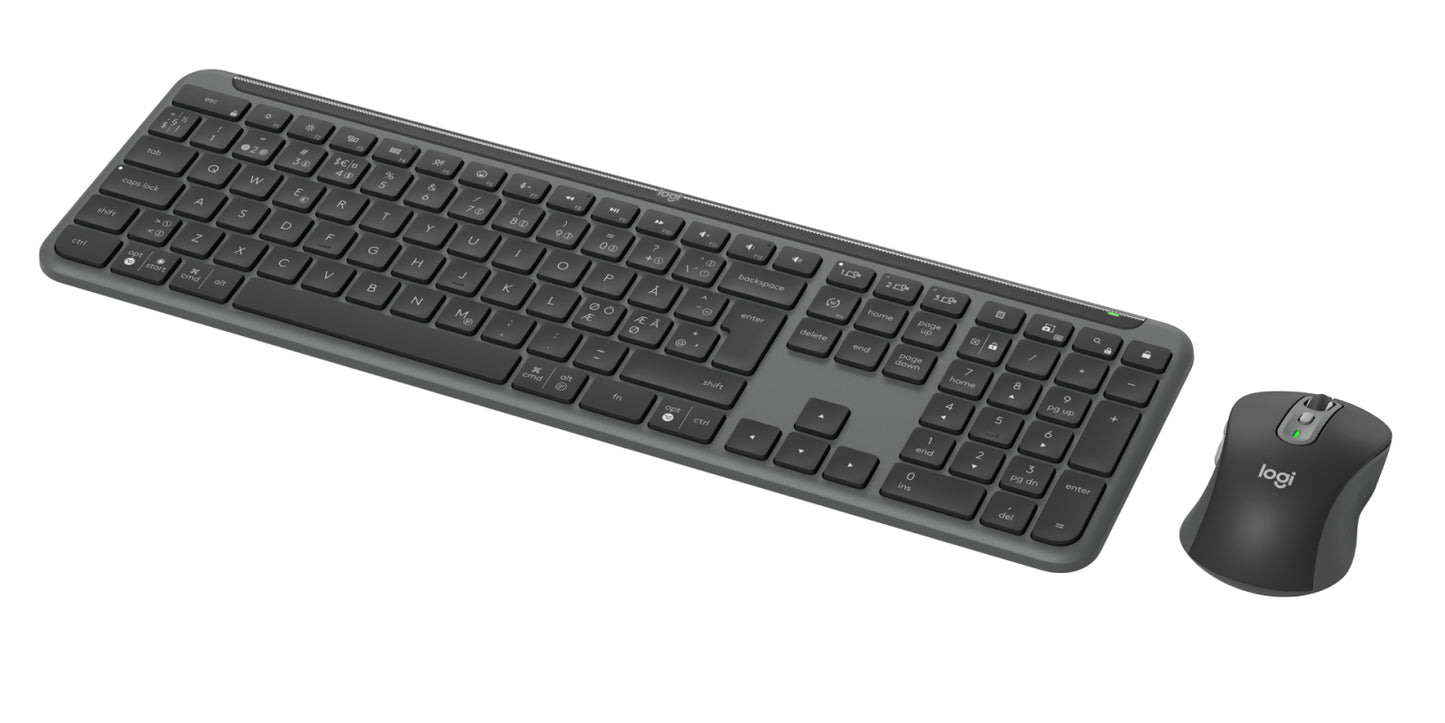 Logitech MK950 included Nordic Wireless Keyboard & Mouse Combo