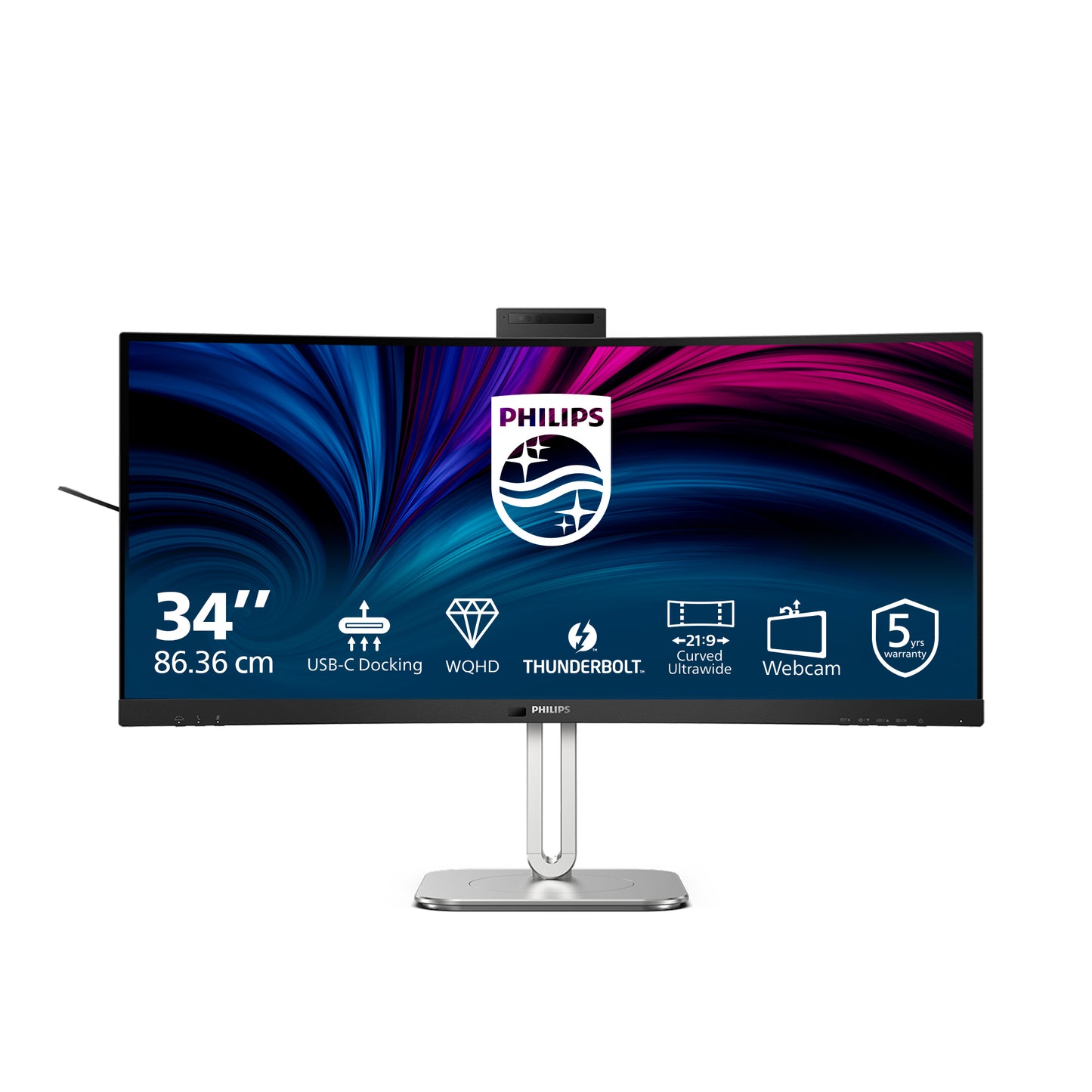 Philips 6000 series 34B2U6603CH/00 34" UWQHD VA 120Hz Curved Monitor