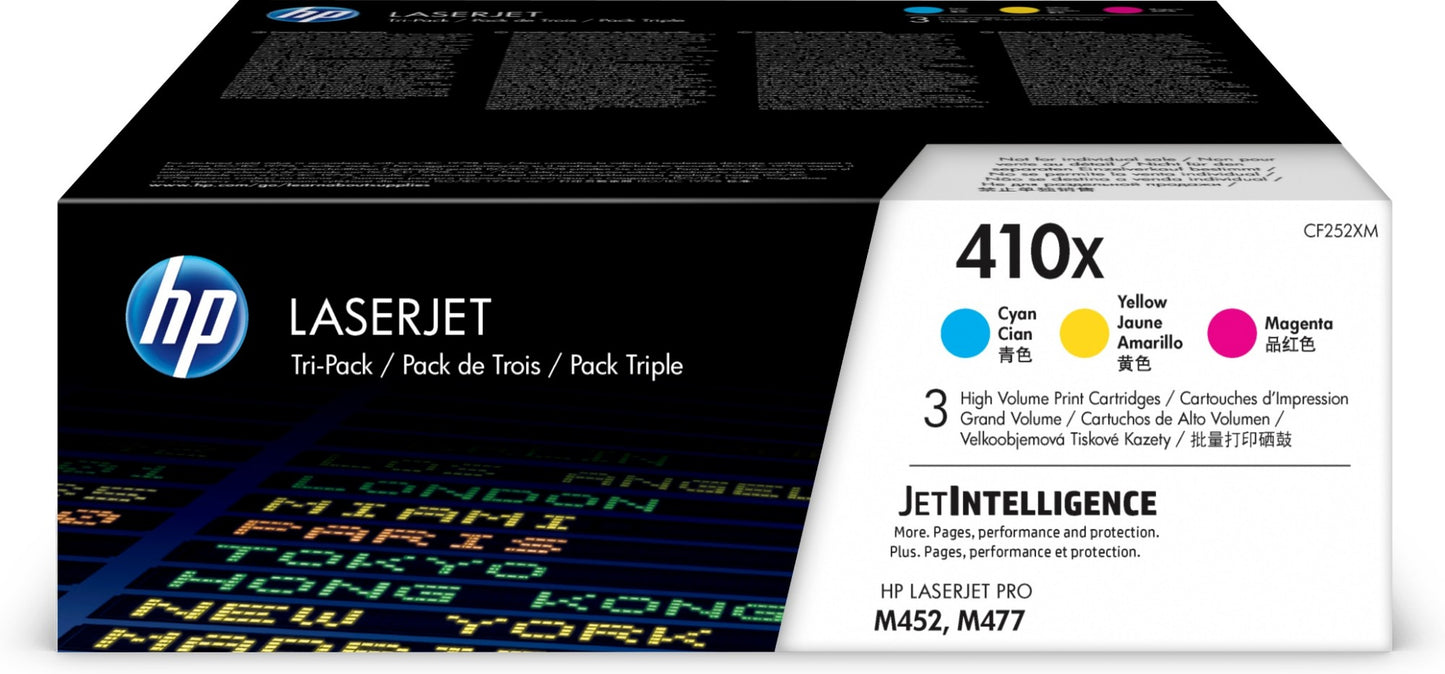 HP CF252XM/410X Toner Cartridge (5K pages, HP Pro M 452)