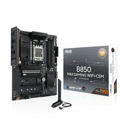 ASUS B850 MAX GAMING WIFI AMD B850 Socket AM5 ATX Motherboard