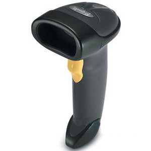 Zebra Motorola LS2208 Bar Code Scanner, 7 ft Black 1D Laser