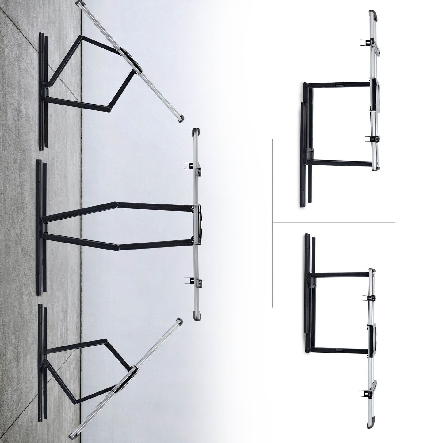 StarTech.com Ultra-Slim Articulating TV Wall Mount for up to 65-inch and 99lb/45kg