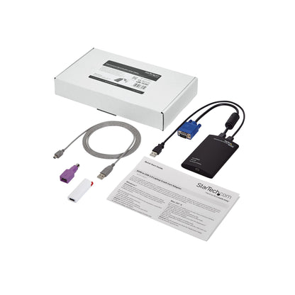 StarTech.com KVM Console to USB 2.0 Portable Laptop Crash Cart Adapter Cable