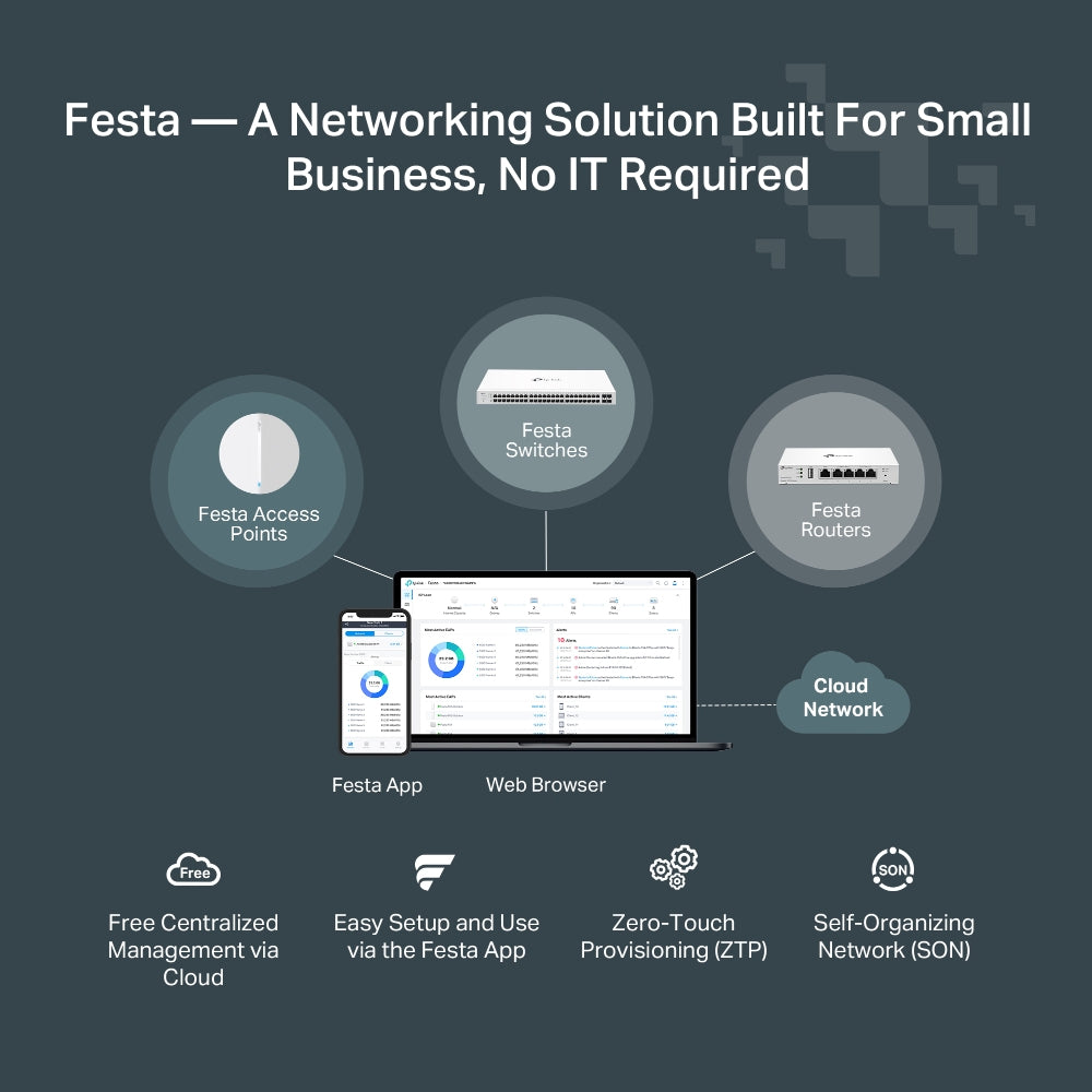 TP-LINK Festa FS308G Networking