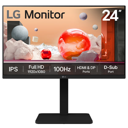 LG 24BA450-B 23.8" Full HD IPS 100Hz Monitor