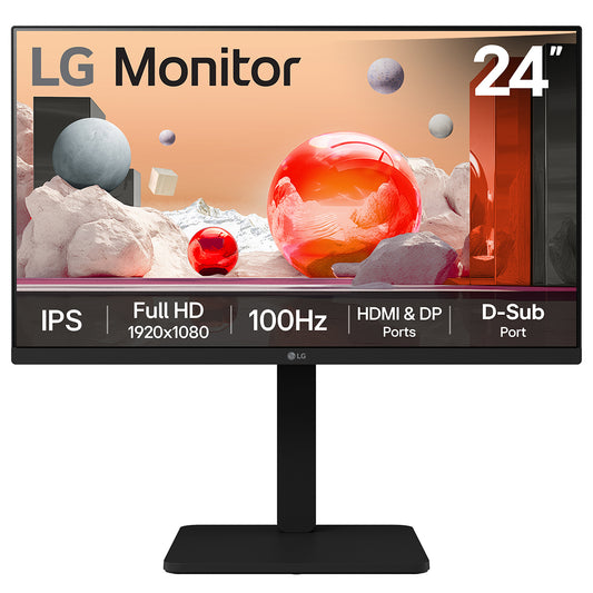 LG 24BA450-B 23.8" Full HD IPS 100Hz Monitor