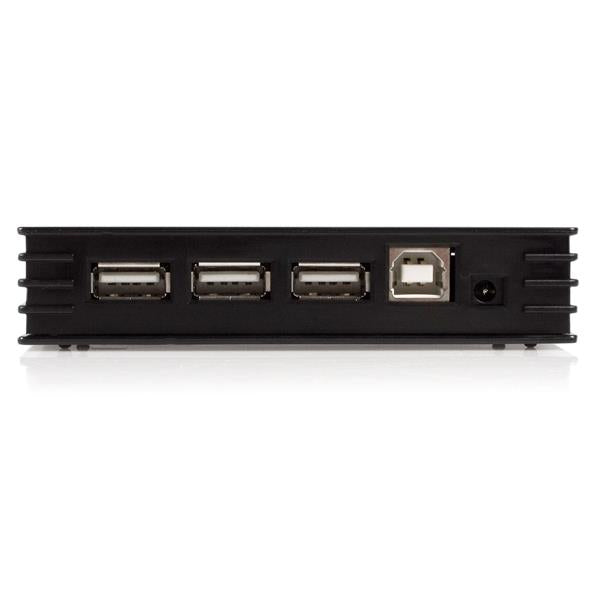 StarTech.com 7 Port Black USB 2.0 Hub - TAA